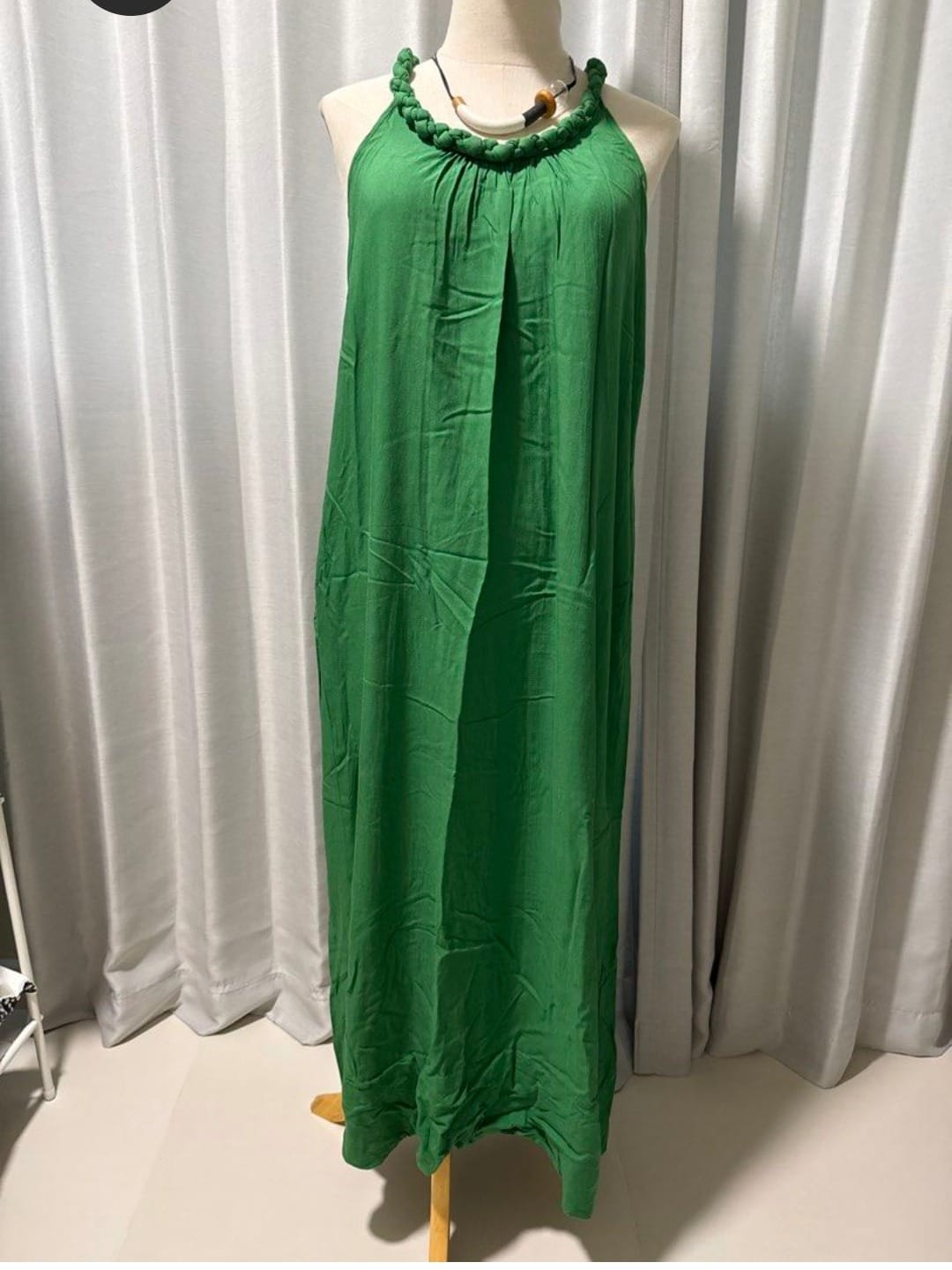 Zara Basic Zara Green Maxi Dress - Photo 2