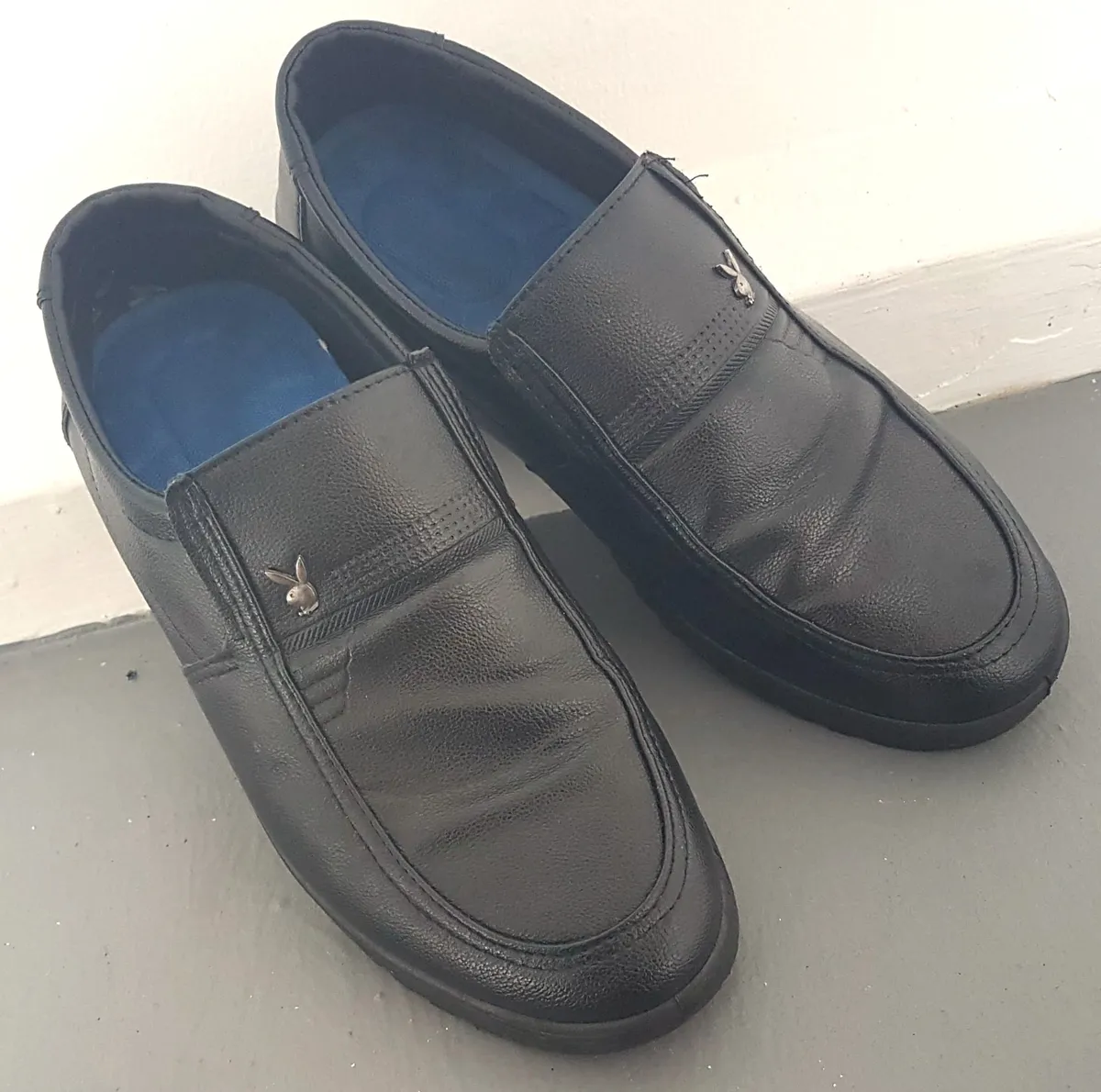 PLAYBOY Playboy Designer Shoes, Black Working Shoes, Cool Loafers, Cosmopolitan, US 7, UK 6, EUR 40, Timeless Classic, Slip-On, Sliders, Sophistication, Luxury Soft Leather, Urban Style, Streetwise, Pop Culture, Everyday Fashion - Photo 3