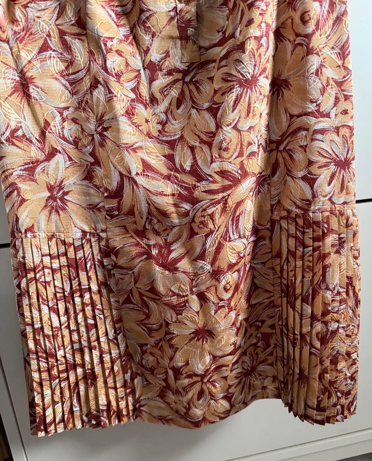 Vintage Floral Button Up Dress - Photo 3