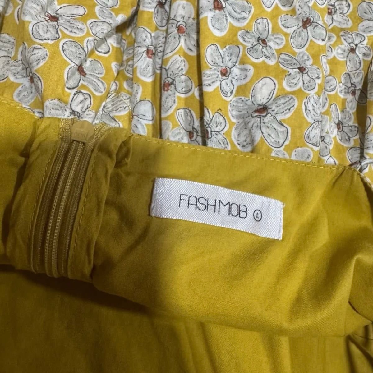 Yellow Floral Peplum Tank Top - Photo 3