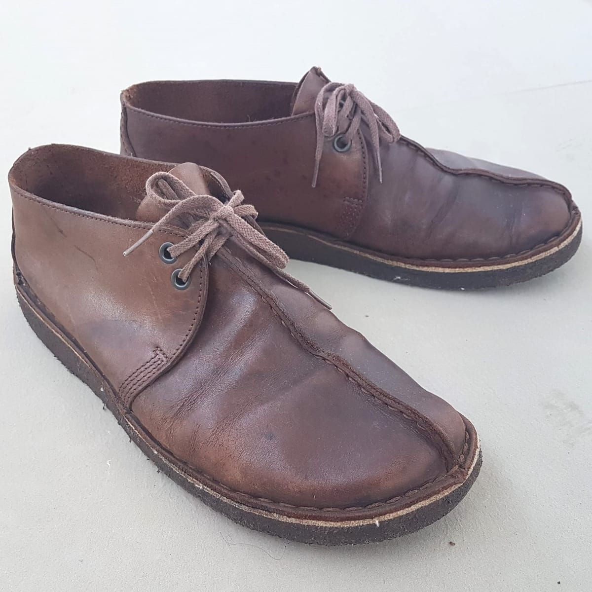 Clarks Clarks Originals Desert Boot, Chukka Shoes, Clarks Leather Desert Trek Model, Cosmopolitan, Cool Brown Loafers, Moccasin, Boat Shoes, US 9.5, UK 9, EUR 42.5, Sleek Design, Sophistication, Streetwise, Travel, Roadster, Continental, Cult Street Fashion - Photo 6