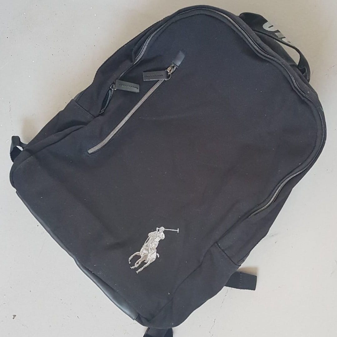 Ralph Lauren Original Ralph Lauren Backpack, Polo by Ralph Lauren from USA, Cool Rucksack, Cosmopolitan, Luxury Lifestyle, Ralph Lauren Fragrances, Black Haversack, Grey Ralph Lauren Polo Logo, Travel Pack, Urban Style, Timeless Appeal, Sophistication, Pop Culture - Photo 7