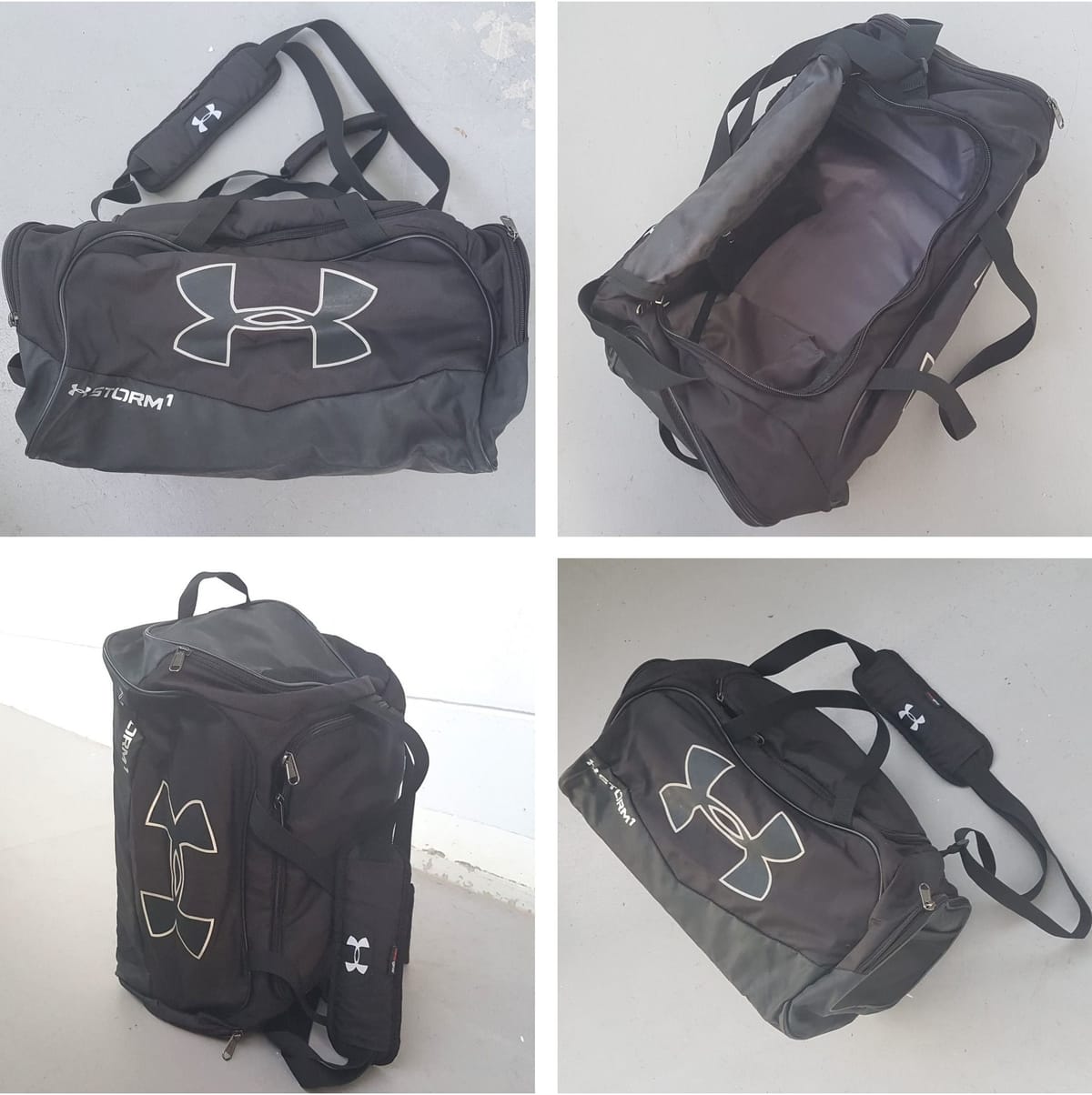 Original UNDER ARMOUR Duffel Bag, UA STORM 1 Model, USA, Undeniable 2.0, Travel Pack, Cosmopolitan, Spacious Luggage Bag, RETAIL $146, Sophistication, Urban Style, Sporty, Streetwise, Roadster, Timeless Appeal, Pop Culture, Cult Street Fashion