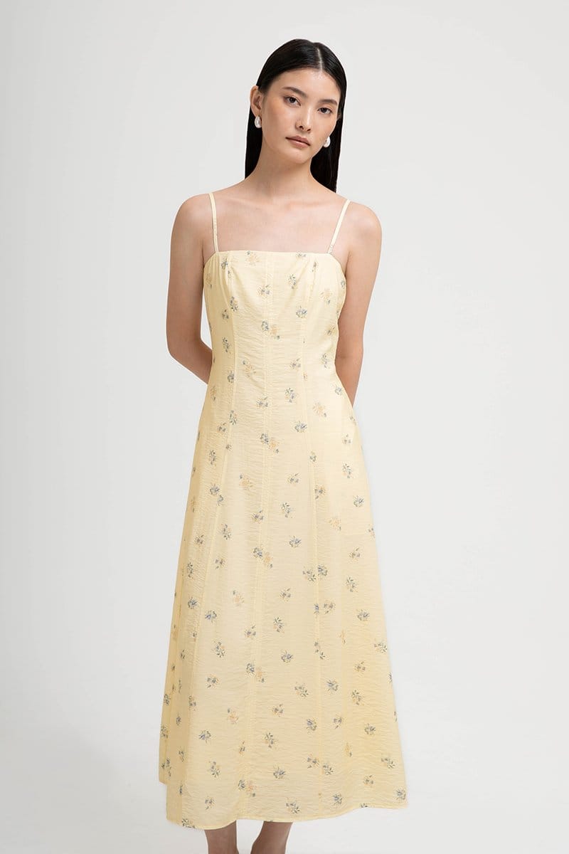 Love and Bravery Amanda Floral Print Cami Midi Dress - Photo 3