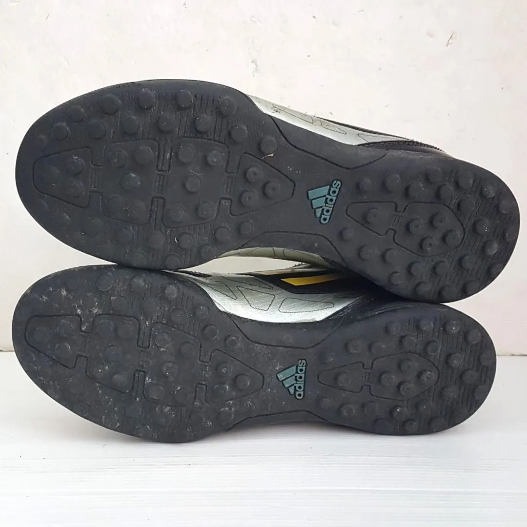 Adidas Original Adidas F 50 Futsal Shoes, Black, Silver & Yellow Boots, US 5.5, UK 5, EU 38, JP 240, Low Top, Soccer Turf Cleats, Cool Futsal Model, Adidas Football Boots, Active Lifestyle, Cosmopolitan, Soccer Shoes, Sophistication, Streetwise, Urban Style - Photo 6
