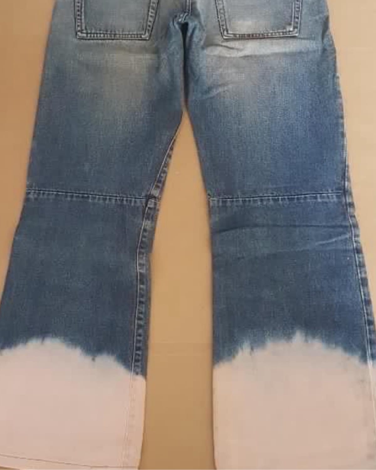 Vintage High-Waisted Washed Denim Jeans - Photo 6