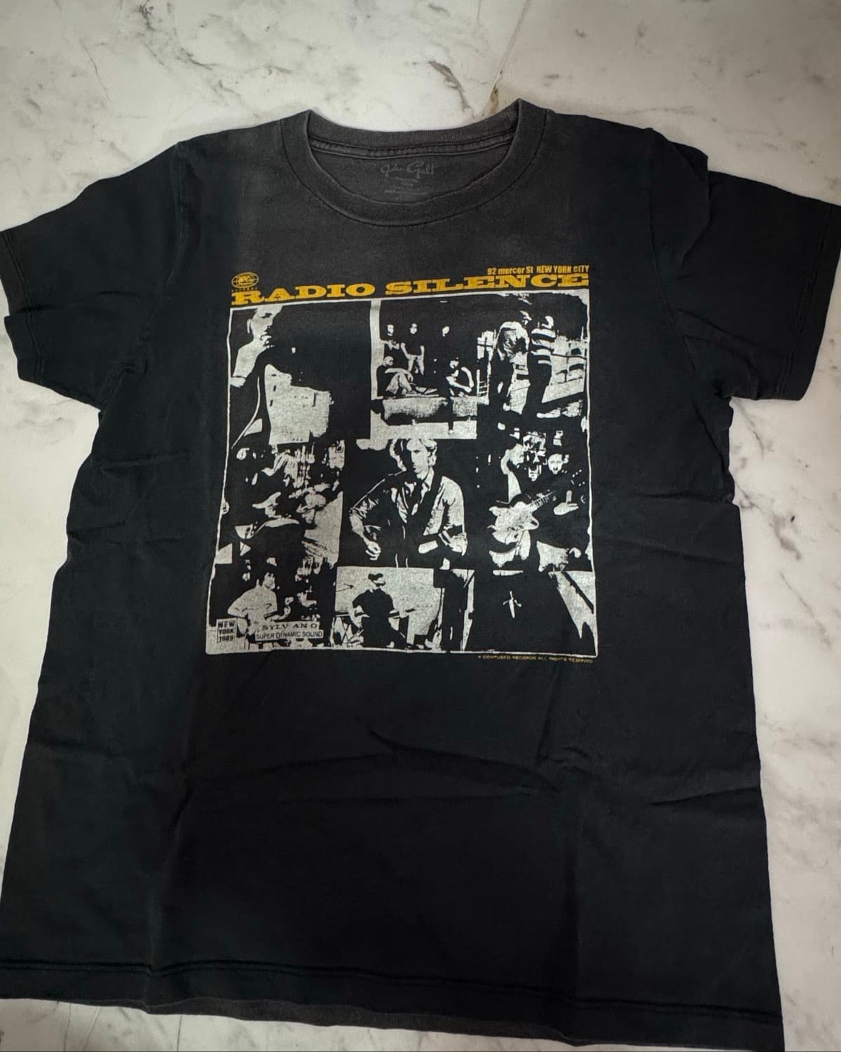 Brandy Melville Radio Silence Graphic Shirt