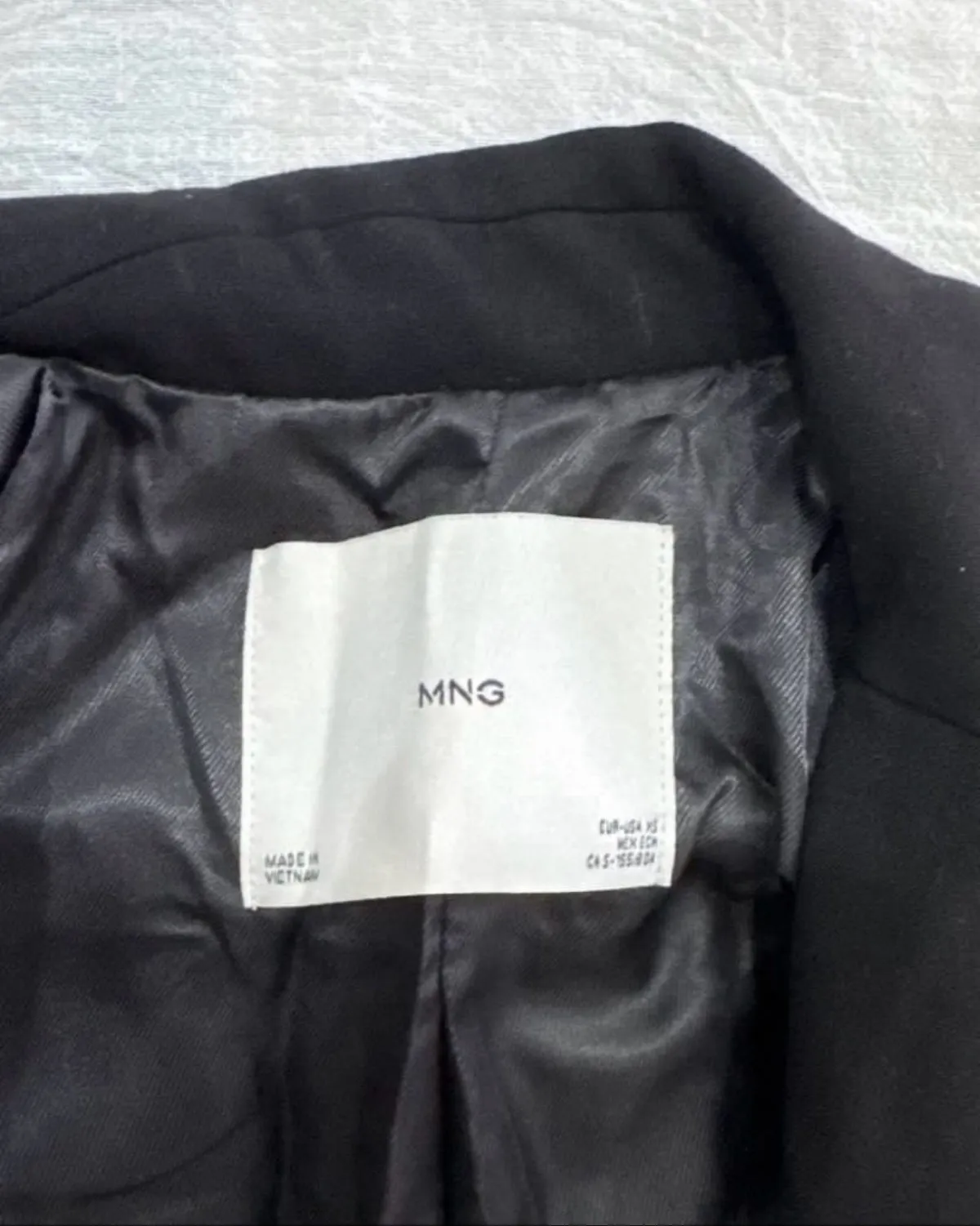 Mango Black Coat Blazer - Photo 5