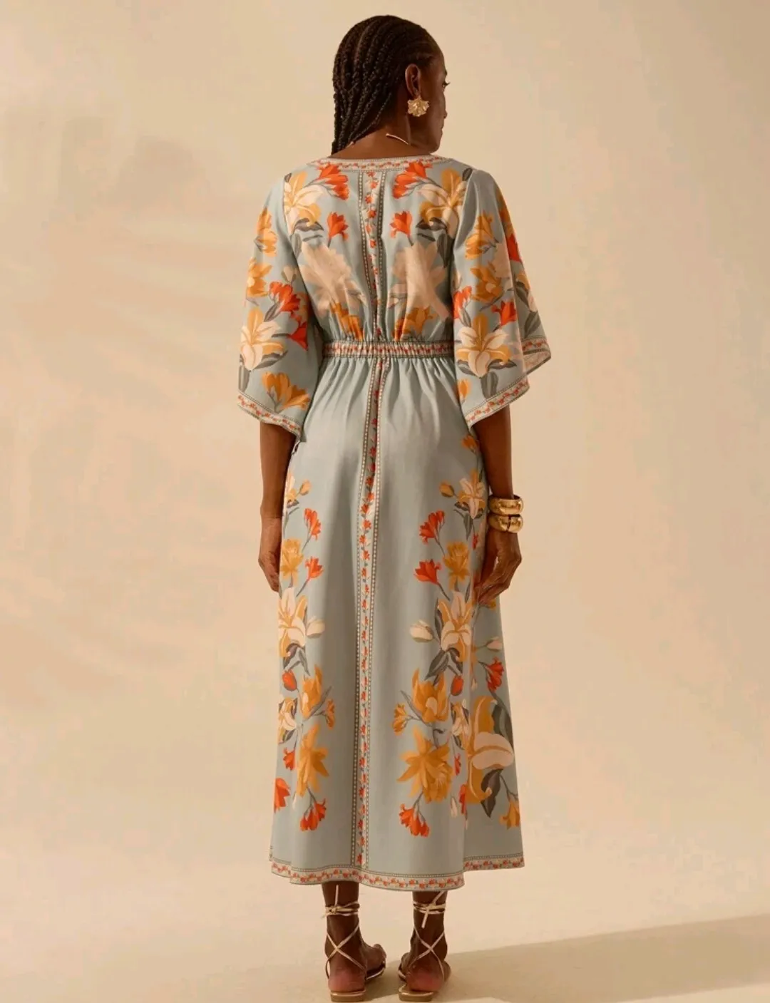 SHEIN SHEIN Floral Maxi Dress - Photo 2