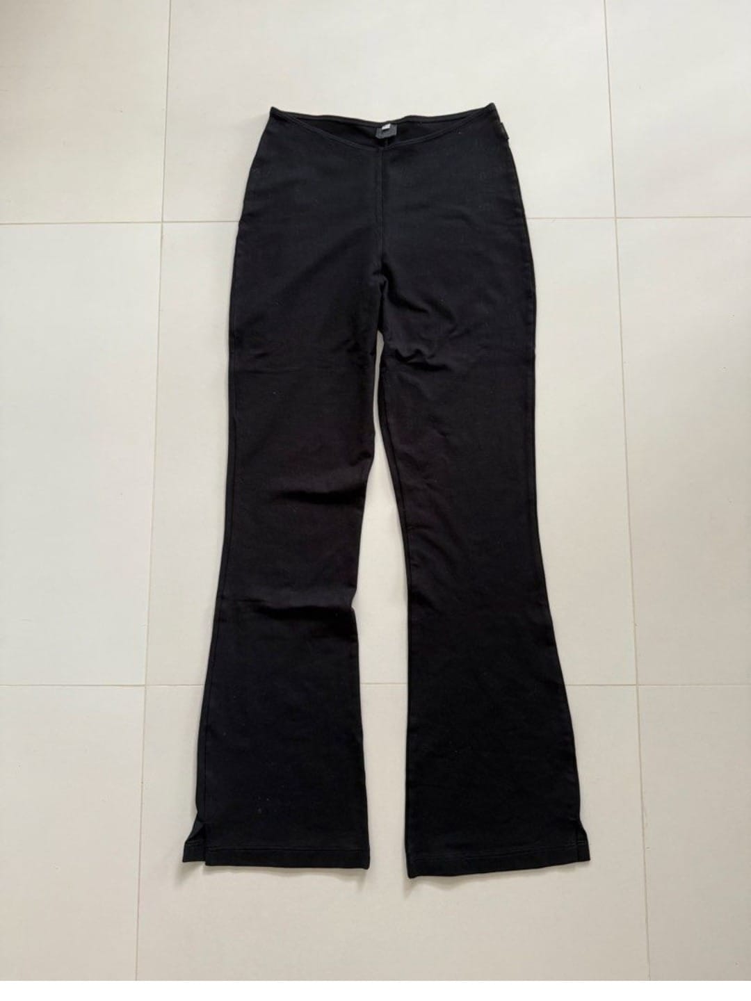 Comfy Black Chaos Flare Pants