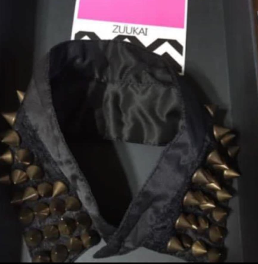 Zuukai Edgy Spiked Collar Accessory