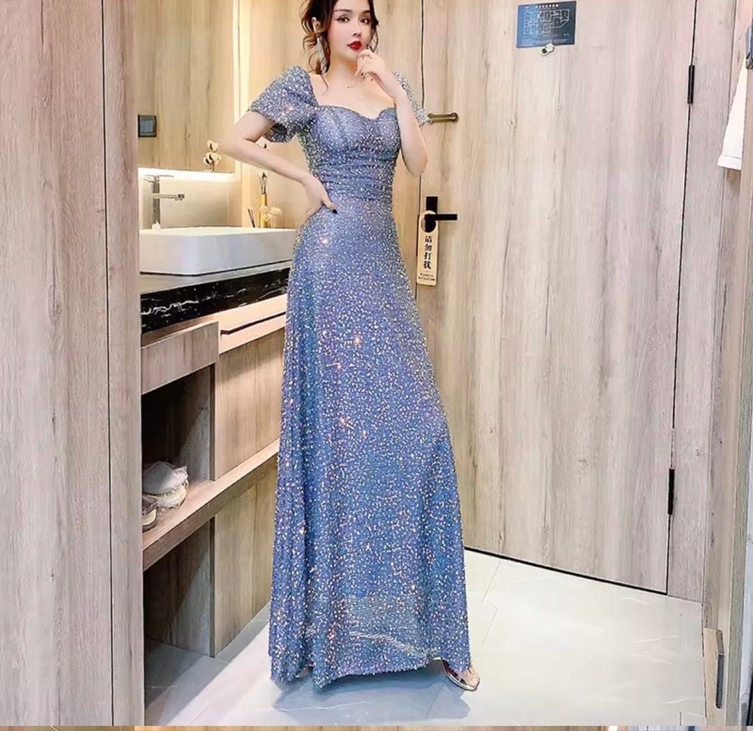 Glam Sequin Evening Gown - Perfect for Events ✨ - Photo 4