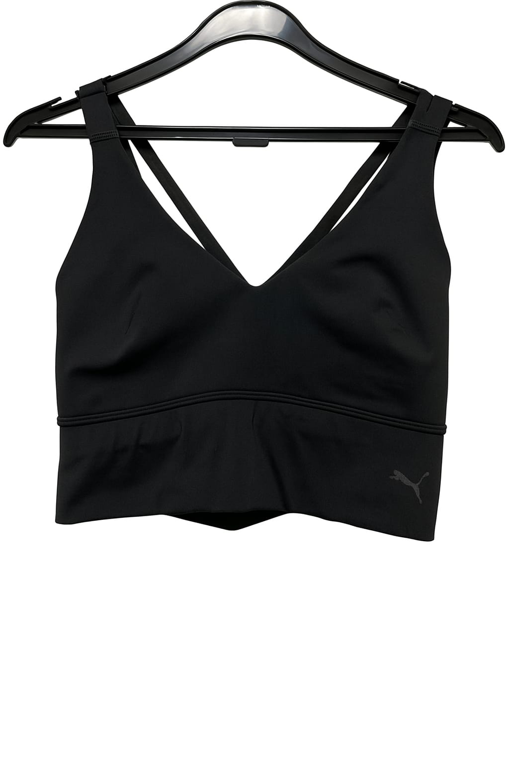 PUMA Minimalist Black Strappy Sports Top  (UK 12)
