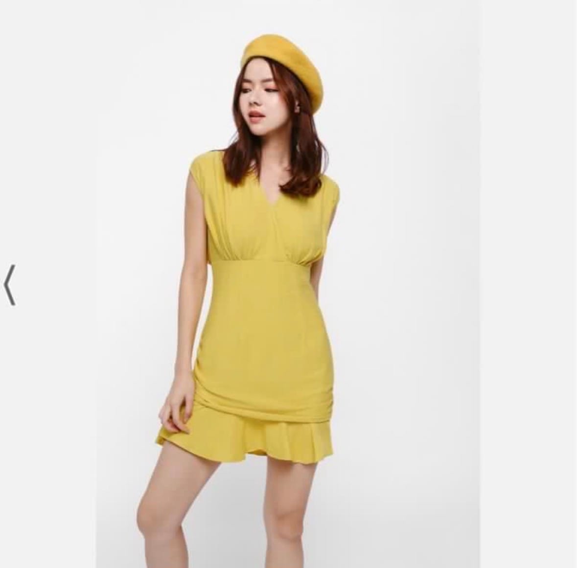 Love, Bonito Sunny Yellow Layered Mini Dress 🌞 - Photo 3