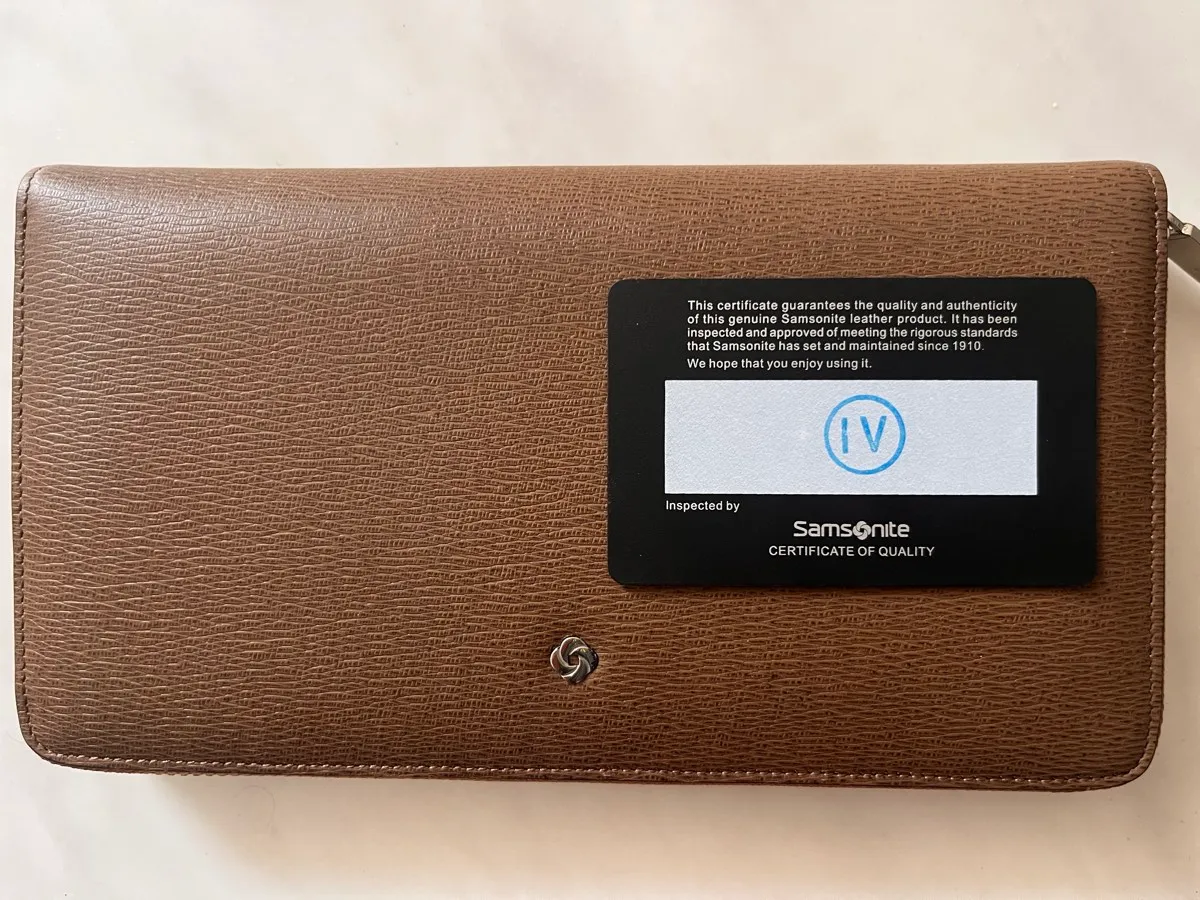 Samsonite Brand new Samsonite leather purse - Photo 2