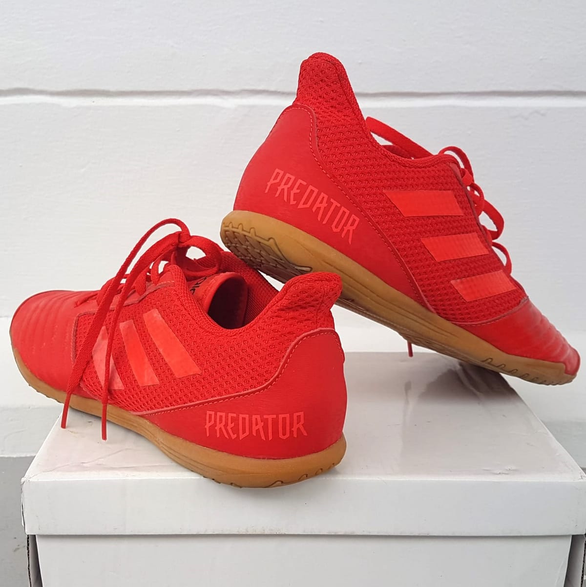Adidas Original Adidas Football Shoes, Cool Predator Model, Futsal, Cosmopolitan, US 10.5, UK 10, EU 44 2/3, JP 285, Sleek Sporty Design, ART D97976, Soccer, Retro Adidas Sneakers, Active Lifestyle, Streetwise, Pop Culture, Urban Style, Timeless Appeal - Photo 8