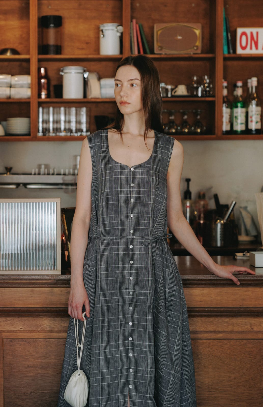 Something To Hold STH Skye Dress in Rhone - Photo 2