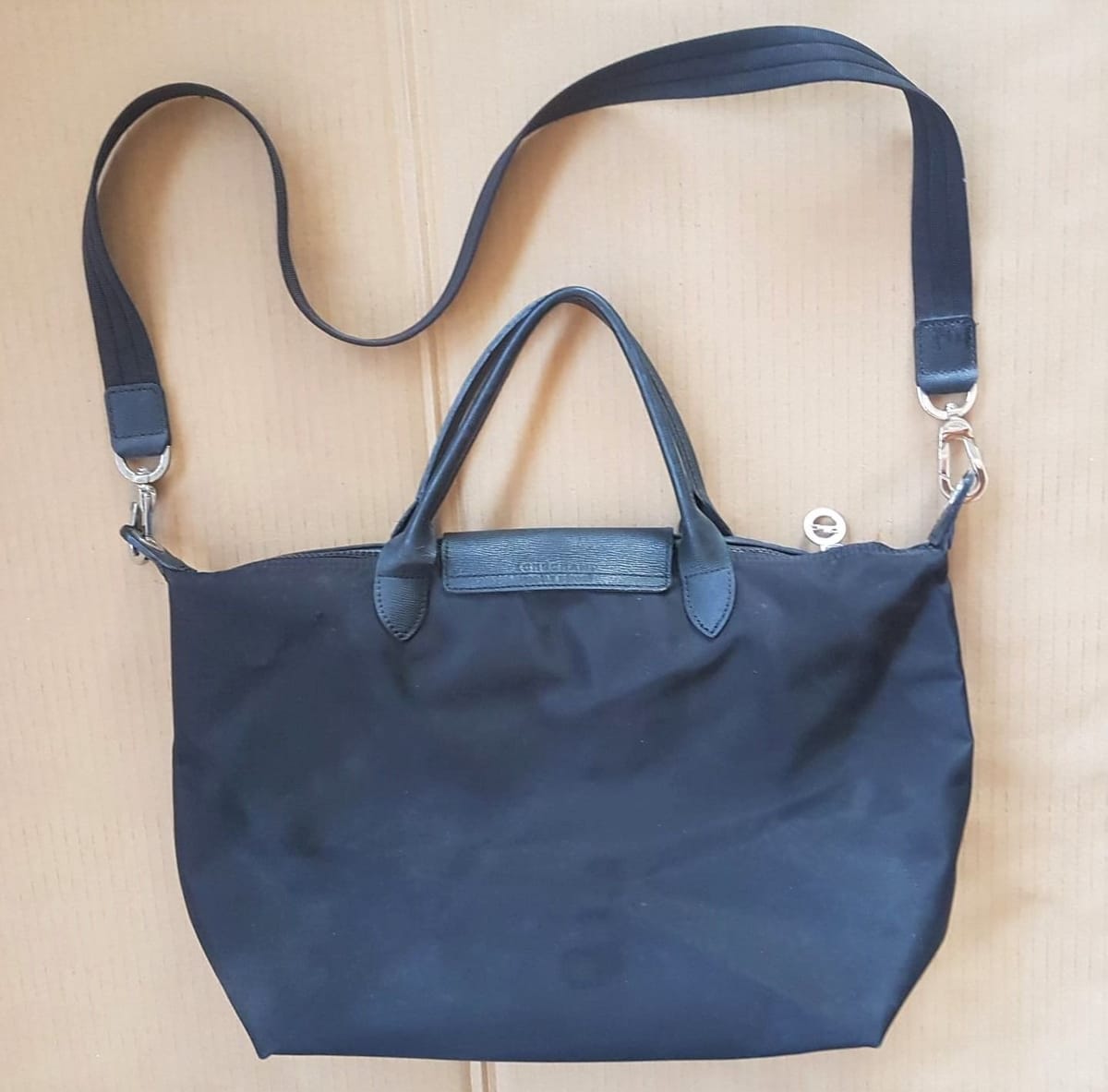 LONGCHAMP Original Long Champ Tote Bag, Paris, France, Haute Couture, Cosmopolitan, Modele Depose, Luxury Blue Leather Longchamp, LE PLIAGE CITY, Designer Handbag, Sleek Model, Timeless Appeal, Urban Style, Pop Culture, Cult Street Fashion, Your Everyday Bag, - Photo 7
