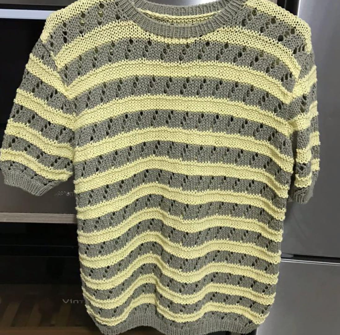 Chunky Knit Striped Sweater