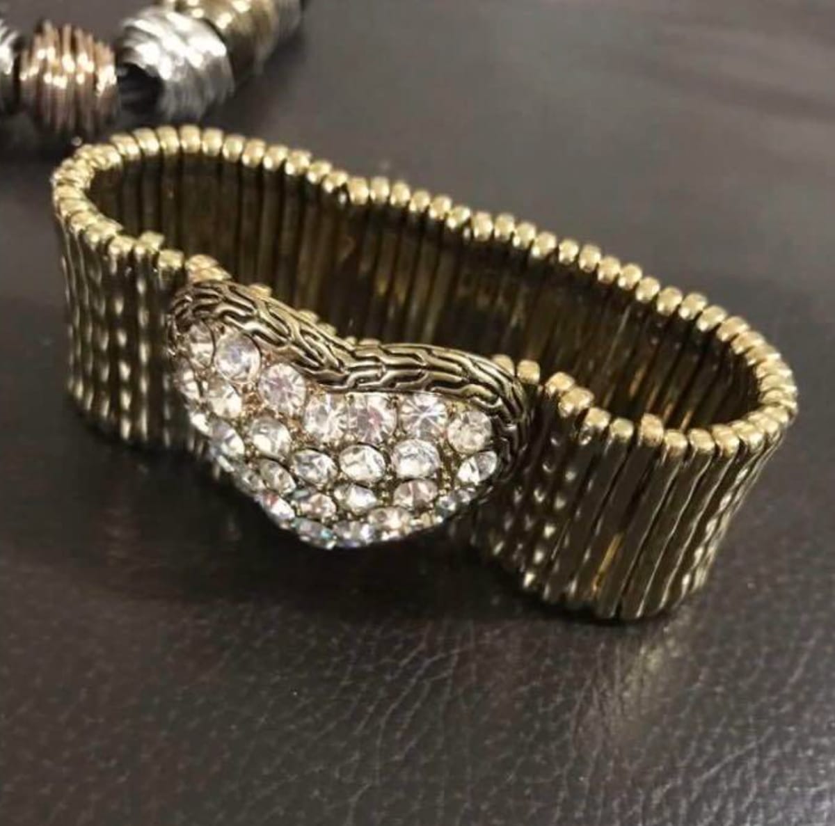Vintage Heart Charm Bracelet