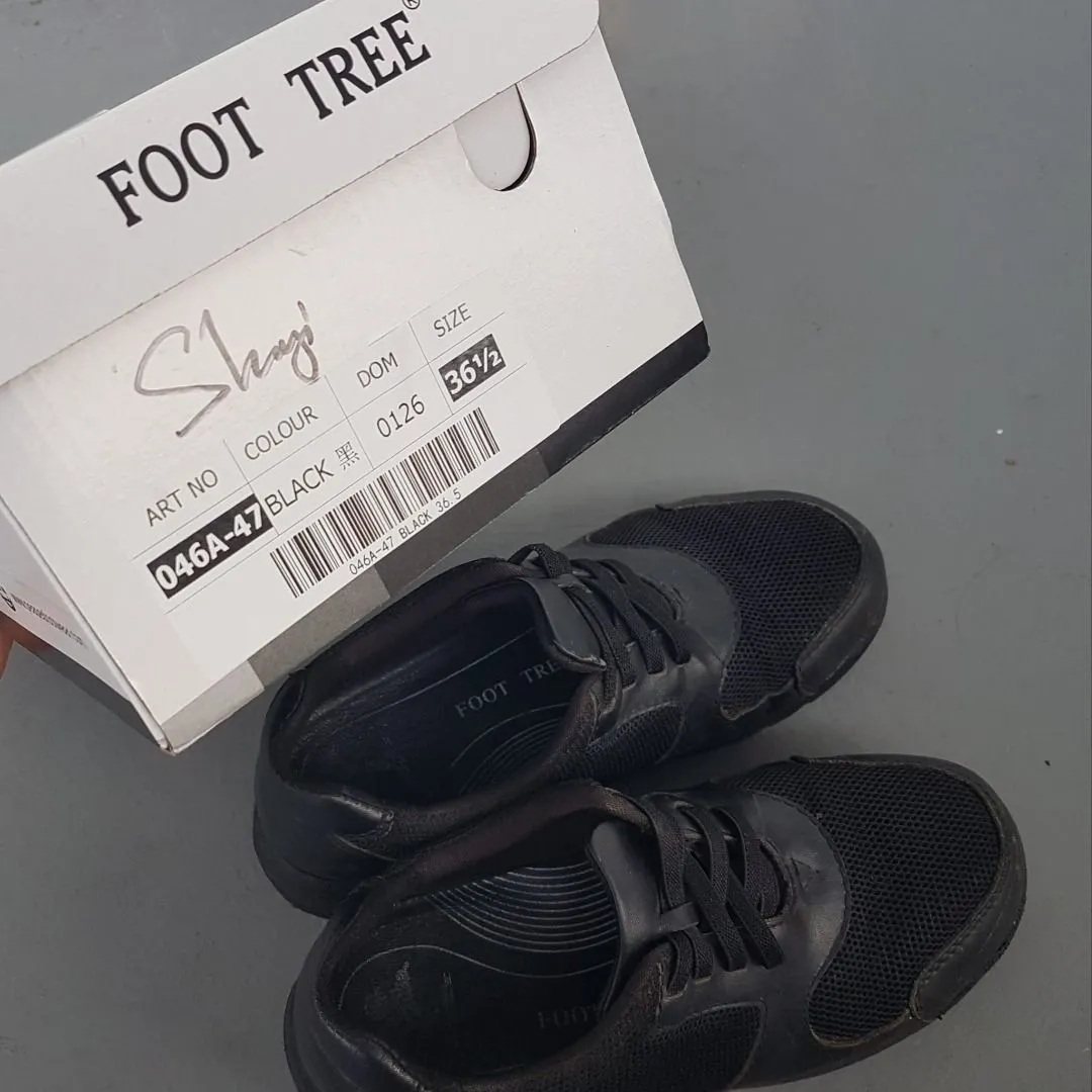 Original FOOT TREE Nursing Shoes, US 7, EU 36.5, Black Working Shoes, Mix of Leather & Mesh Shoes, Cosmopolitan, Pharmacy, Retail, Hospitality, Healthcare, Comfortable Footwear, Slip-On, Timeless Classic, Sophistication, Cult Street Fashion, Urban Living - Photo 6