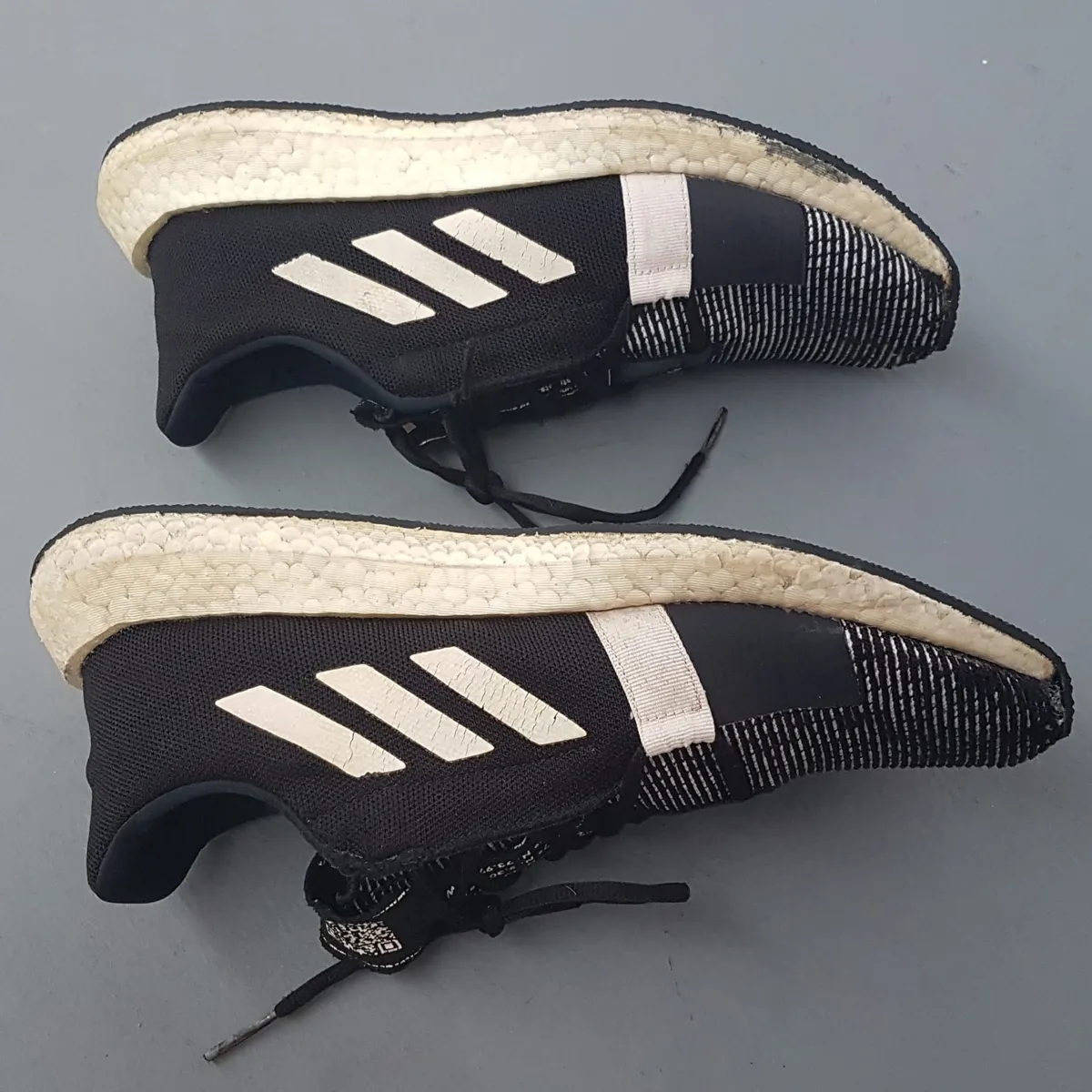 Adidas Original Adidas Running Shoes, SENSE BOOST GO Model, Core Black Linen Model, US 12, UK 11.5, EUR 46 2/3, JPN 300, Cosmopolitan, Boost Midsole, Urban Runners, Innovation, Performance, Sophistication, Streetwise, Everyday Fashion - Photo 2