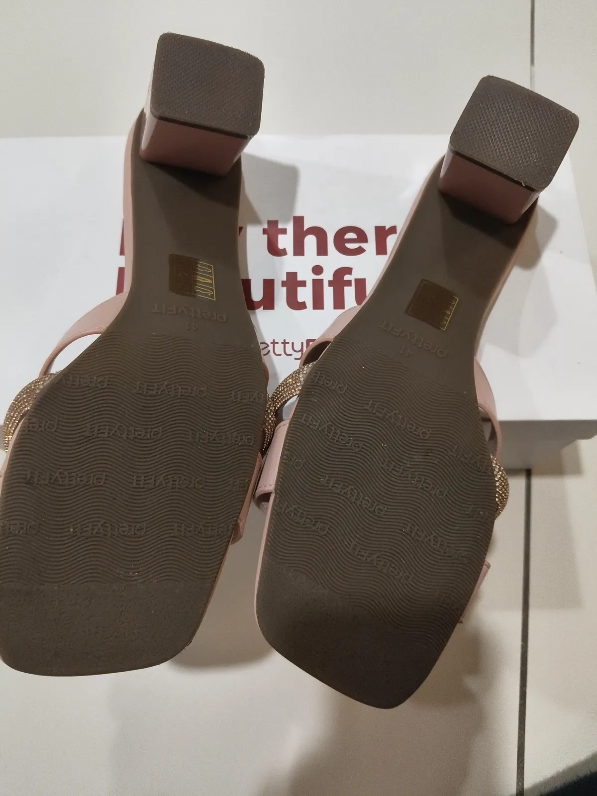 PrettyFIT PrettyFIT Pink Sandals - Photo 2