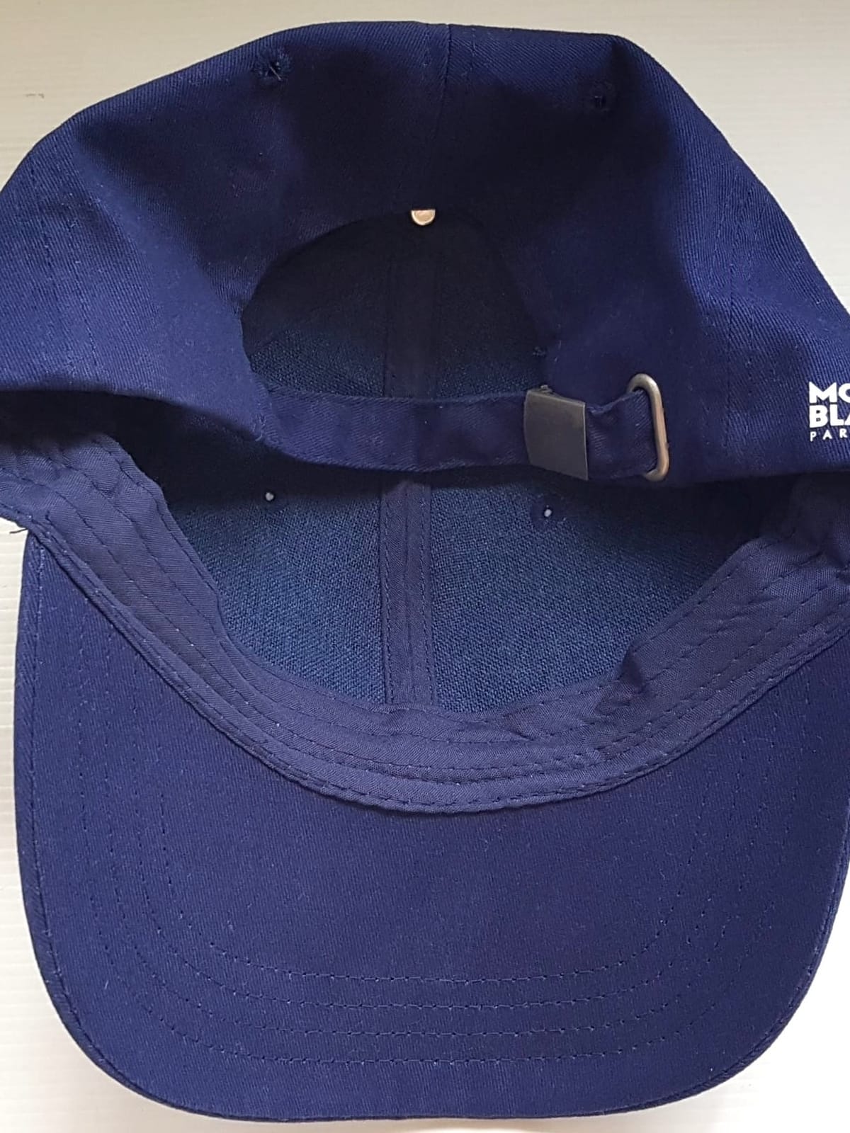 Mont Blanc Original MONT BLANC Baseball Cap, GERMANY, Cool NAVY BLUE Cap, White Mont Blanc Logo, Cosmopolitan F1 Cap, Sleek Formula One Design, Timeless Appeal, Urban Style, Official Parfums Merchandise, Everyday Fashion, Pop Culture, Sophistication, Streetwise - Photo 2