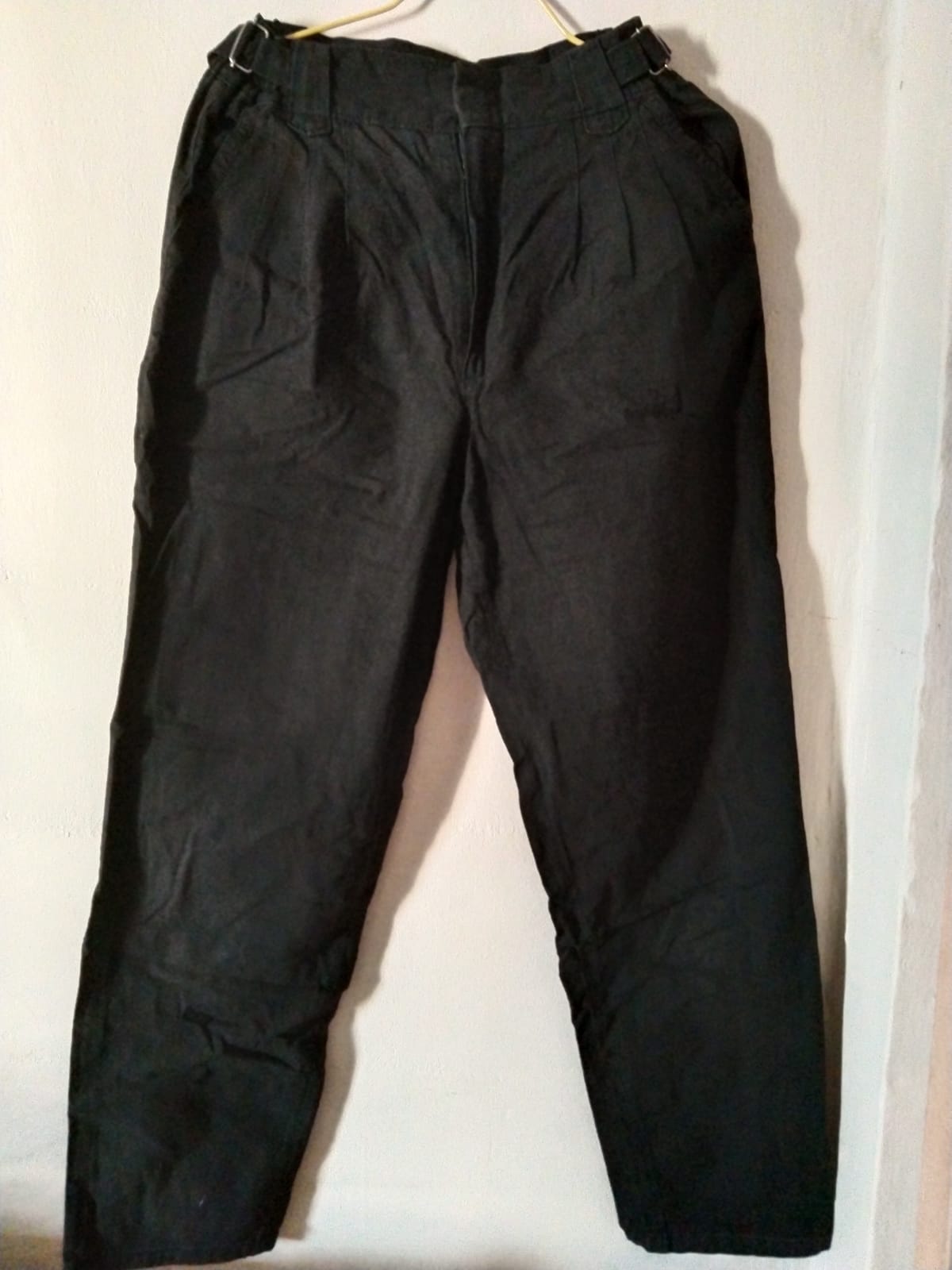 Chic High-Waisted Black Pants