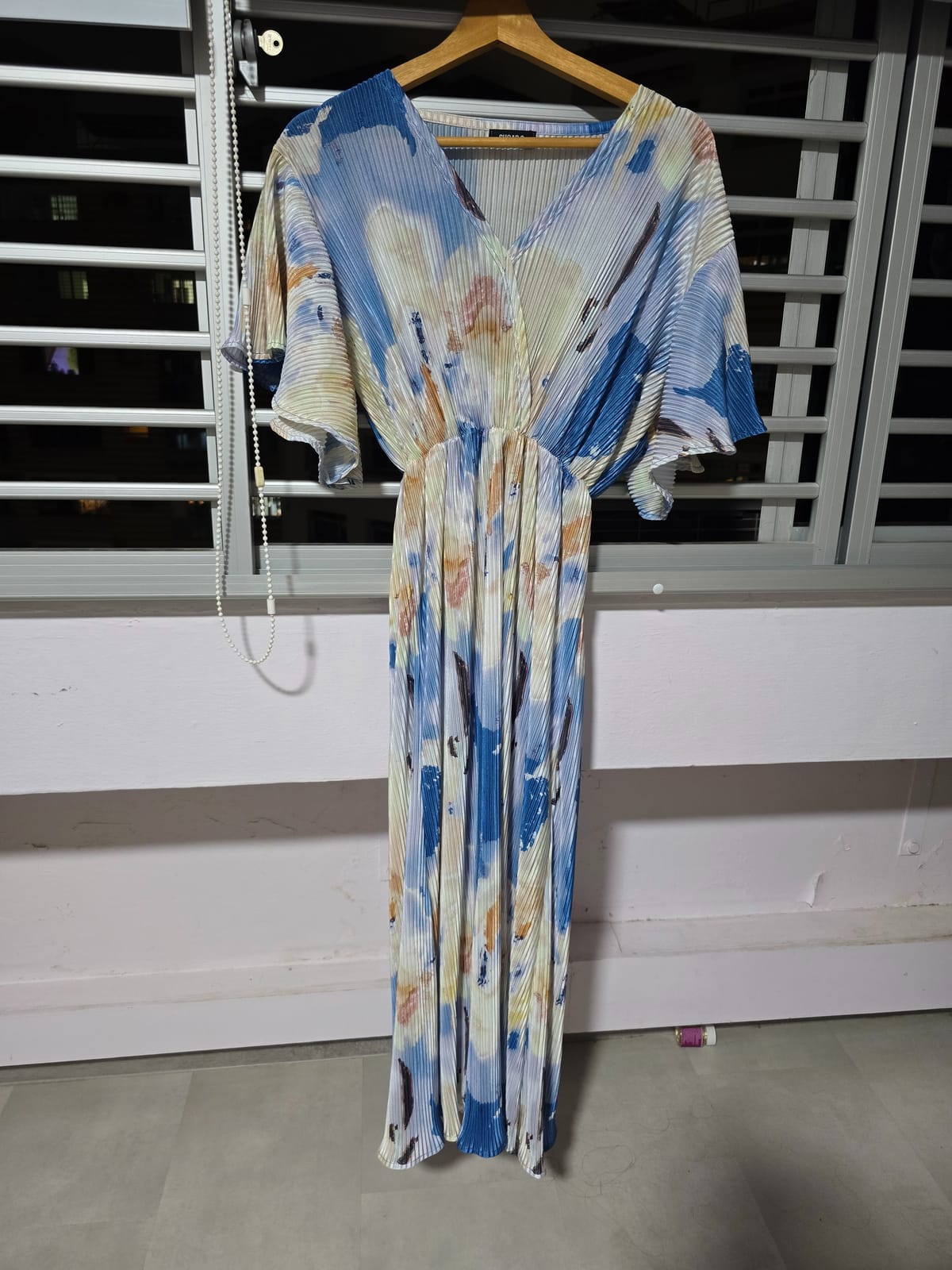 Flowy Multicolour Maxi Dress