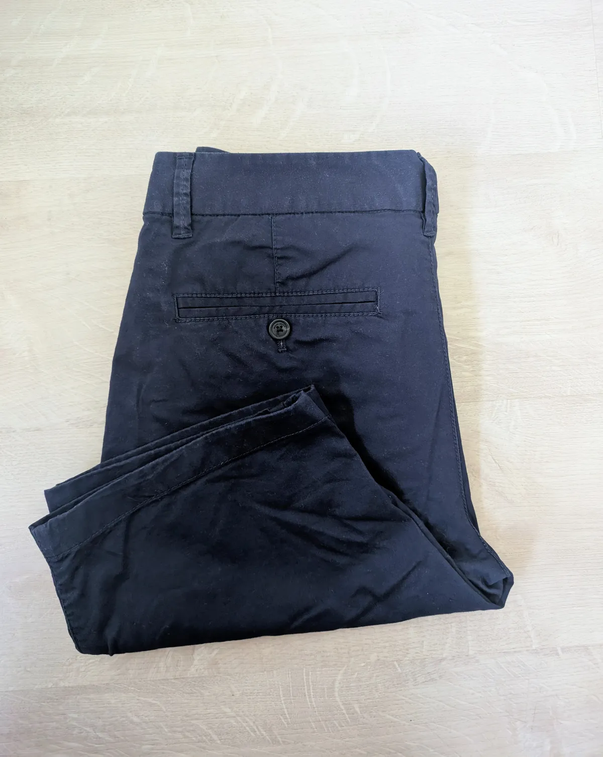 Design United Korean Brand Cotton Navy Shorts 