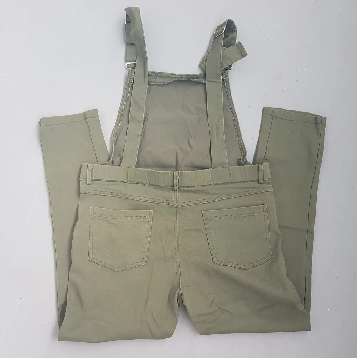 Vintage Jumpsuit, Retro Overall Pants, Rare Olive Green Coverall, Size 36, Classic Bootcut, Cool Cowboy Design, Cosmopolitan, Western, American Icon, Pop Culture, Hip Hop, Rock Star, Timeless Appeal, Sophistication, Urban Style, Cult Street Fashion - Photo 10