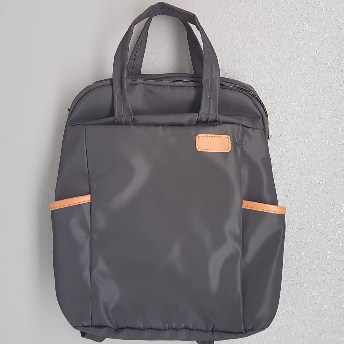 MOCHILA  Premium MOCHILA Backpack, Cool Black & Brown Rucksack, Cosmopolitan, Waterproof Haversack, Intricate Design, Sophistication, 14” Laptop Bag, Campus, Urban Style, Pop Culture, Geek, Cult Street Fashion, Timeless Appeal, Travel, Backpacker, Streetwise - Photo 4