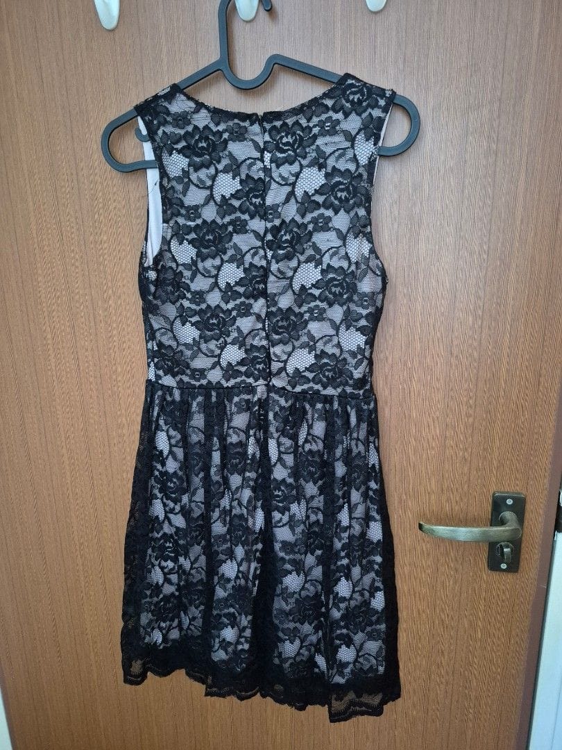Mela loves London Chic Black Lace Dress - Mela Loves London (Size 8) - Photo 2