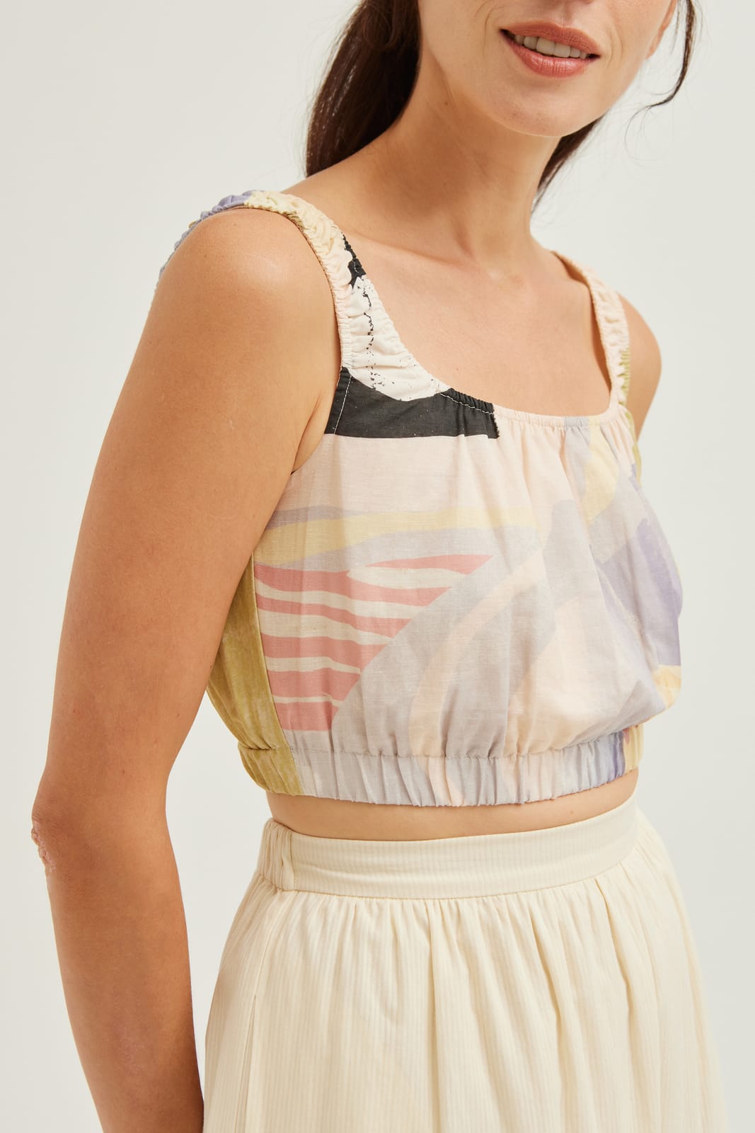 Our Second Nature Our Second Nature La Risa Crop Top - Photo 3