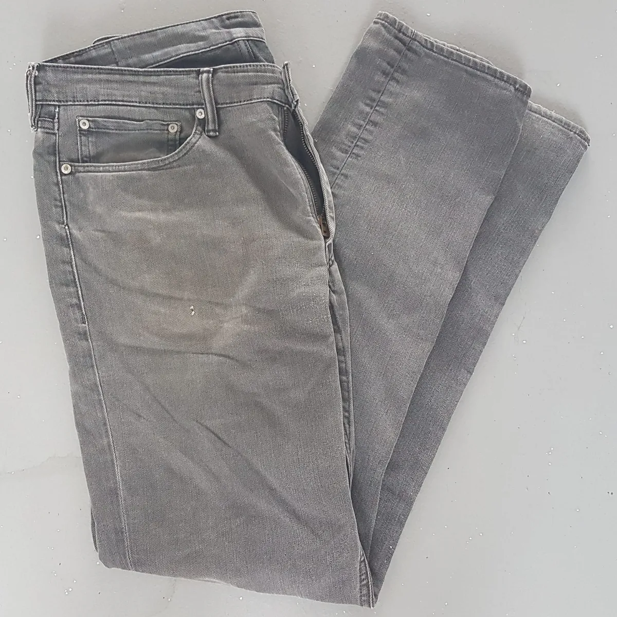 Levi's Original Levi’s Strauss Denim Jeans, USA, Levi’s 511, Red Tab, W36, L34, Cosmopolitan, Dark Gray Pants, Bootcut Jeans, Seasoned Look, Everyday Fashion, Timeless Classic, Retro Apparels, Vintage Jeans, Urban Style, Sophistication, Streetwise, Luxury Living - Photo 7