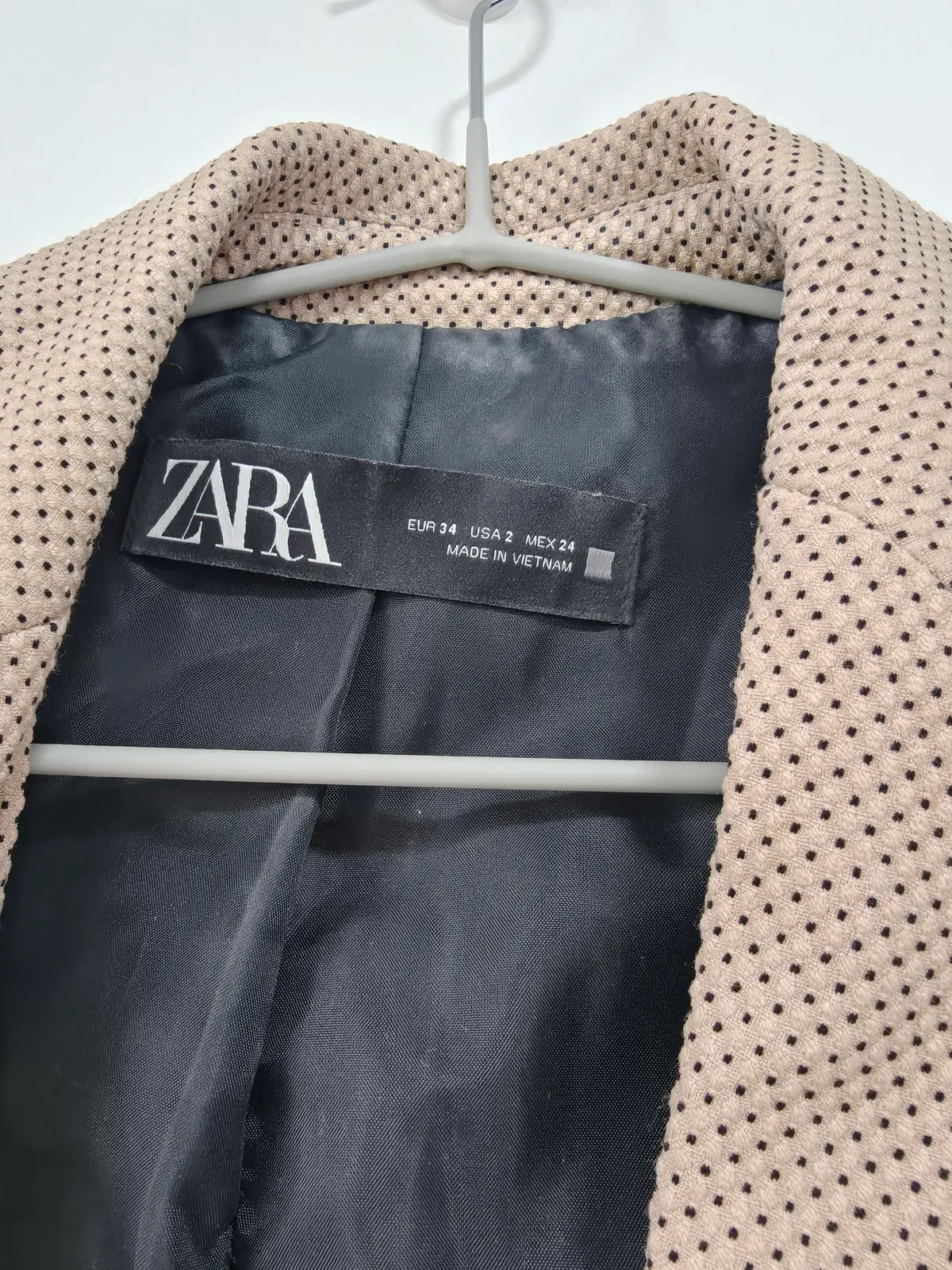 Zara Chic Zara Beige Blazer - Photo 4