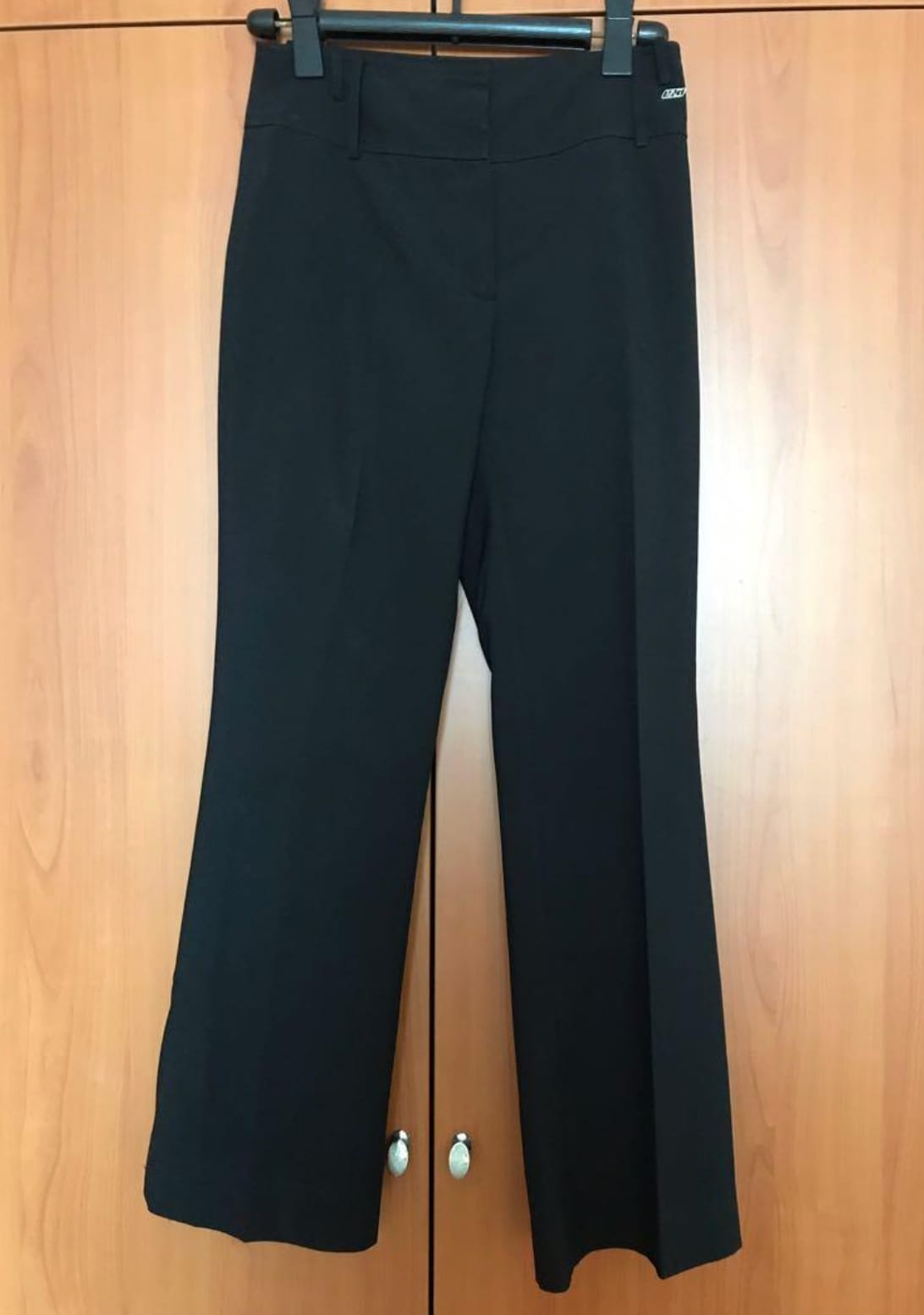G2000 Classic Black Wide-Leg Trousers