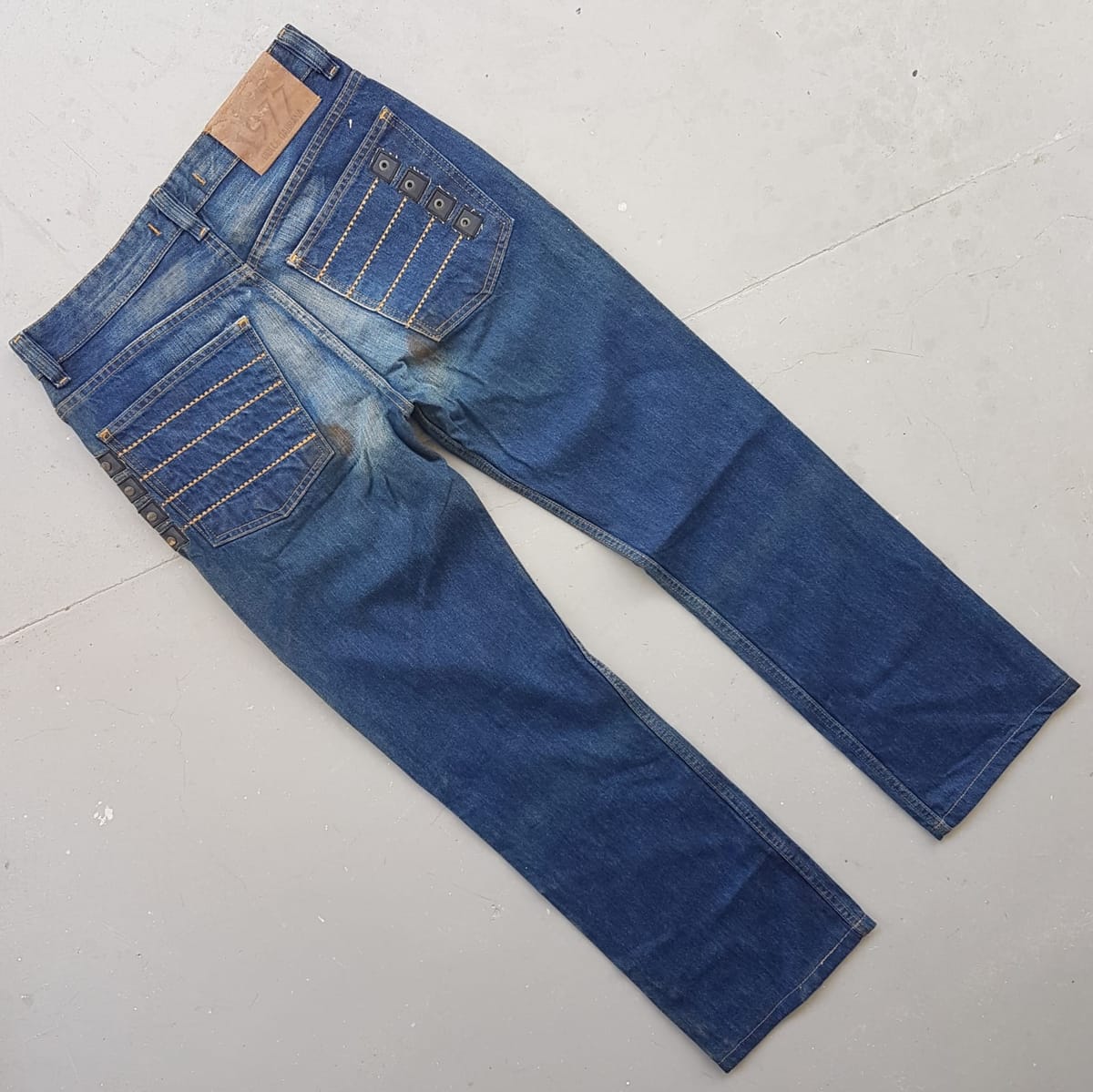 Dolce & Gabbana Retro DOLCE & GABBANA Denim Jeans, Made in ITALY, Cool D&G 1977 Bottoms, Size 30, Cosmopolitan, Sleek ITALIAN Designer Wear, Streetwise, Sophistication, Nostalgic Appeal, Vintage Pants, Timeless Classic, Luxury Living, Pop Culture, Cult Street Fashion - Photo 10