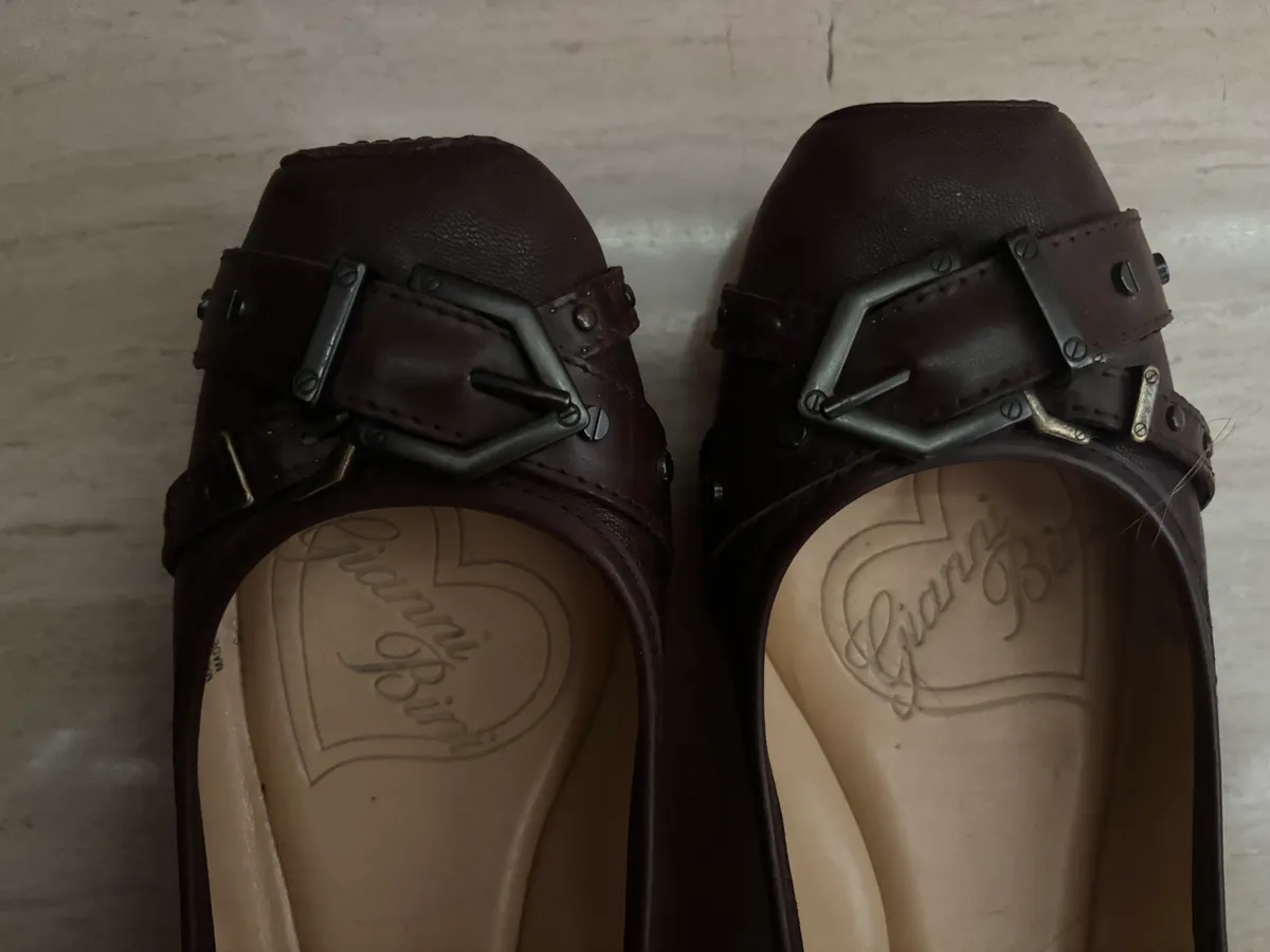Gianni Bini Gianni Bini Leather Buckle Flats - Photo 2