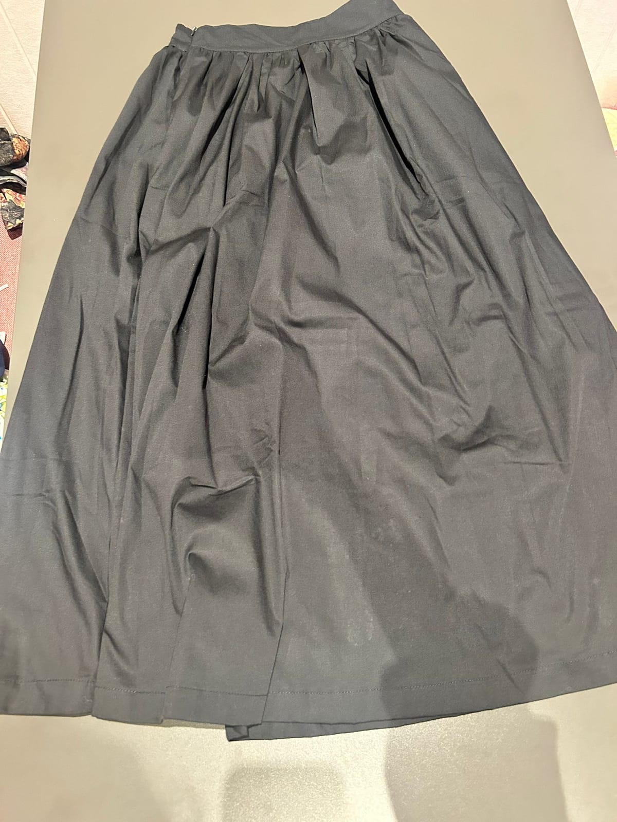 Classic Black Midi Skirt