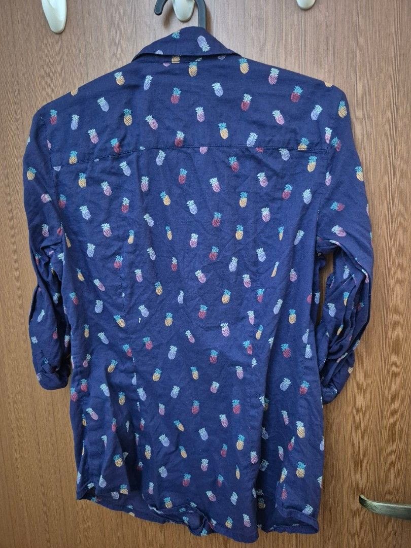 Mango Mango Pineapple Print Shirt - XS 🌴 - Photo 3