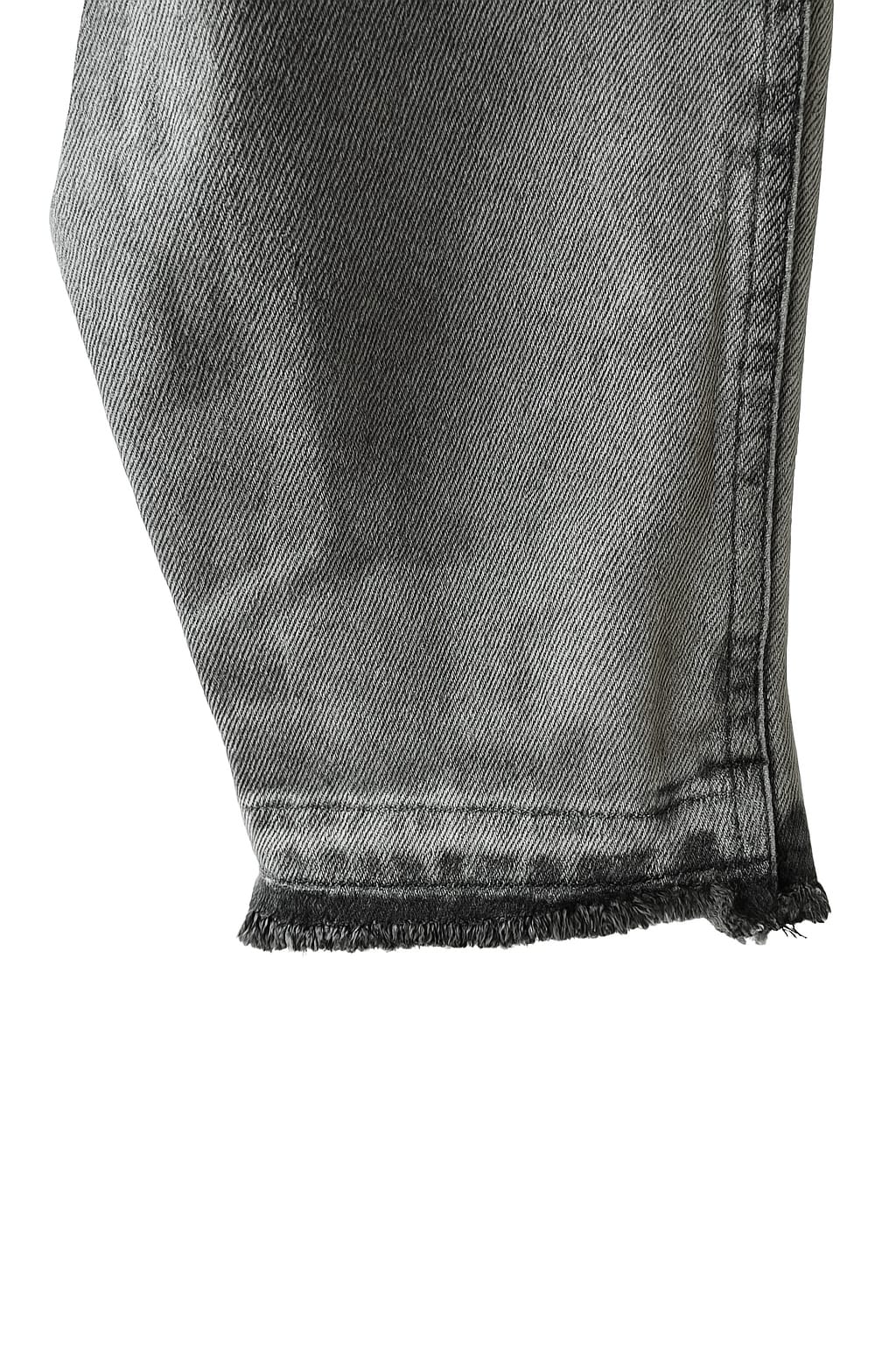 Guess GUESS Ninetees Mom-Fit Faded Distressed Grey Jeans With Embroidery (Size 27) - Photo 7