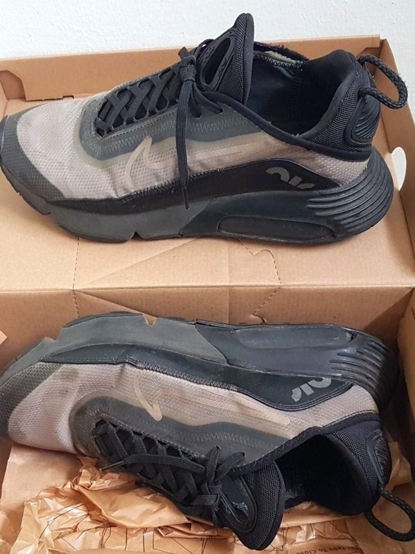 Nike Air Max 2090 Sneakers - Cool Black & Wolf Grey Vibes - Photo 2