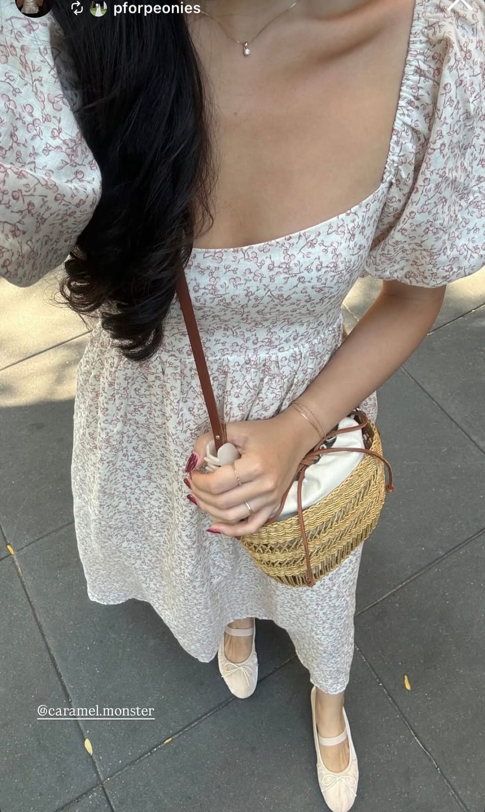 Caramel Monster Sherlyn Midaxi Dress - Wild Prune in Quartz  - Photo 4