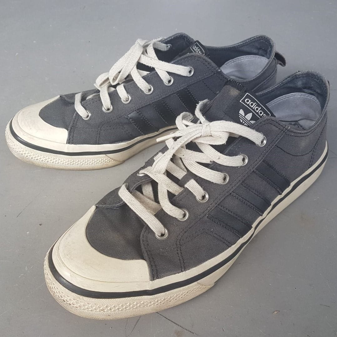 Adidas Nizza RF 74 Sneakers - Chill Charcoal Vibes (US 11.5, UK 11, EU 46) - Photo 3