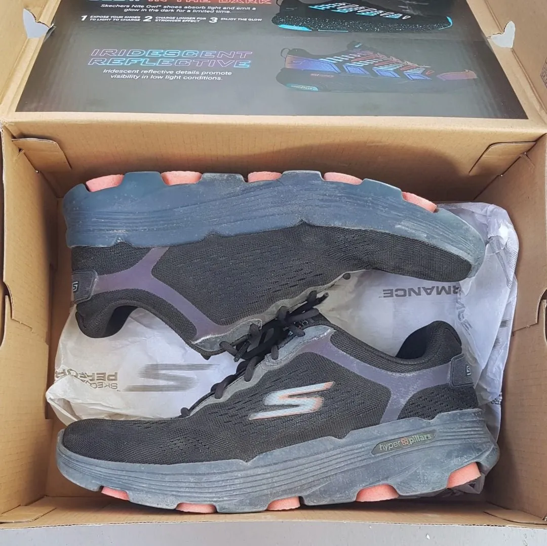 Skechers Original SKECHERS Designer Shoes, US 8, UK 7, EU 41, CN 26, Tokyo Nite Owl Sneakers, Ortholite, Glow in the Dark, Cosmopolitan, Hyper Pillars, Air-Cooled, Max Cushioning, Lightweight, Sophistication, Timeless Appeal, Cult Street Fashion, Everyday Shoes - Photo 6