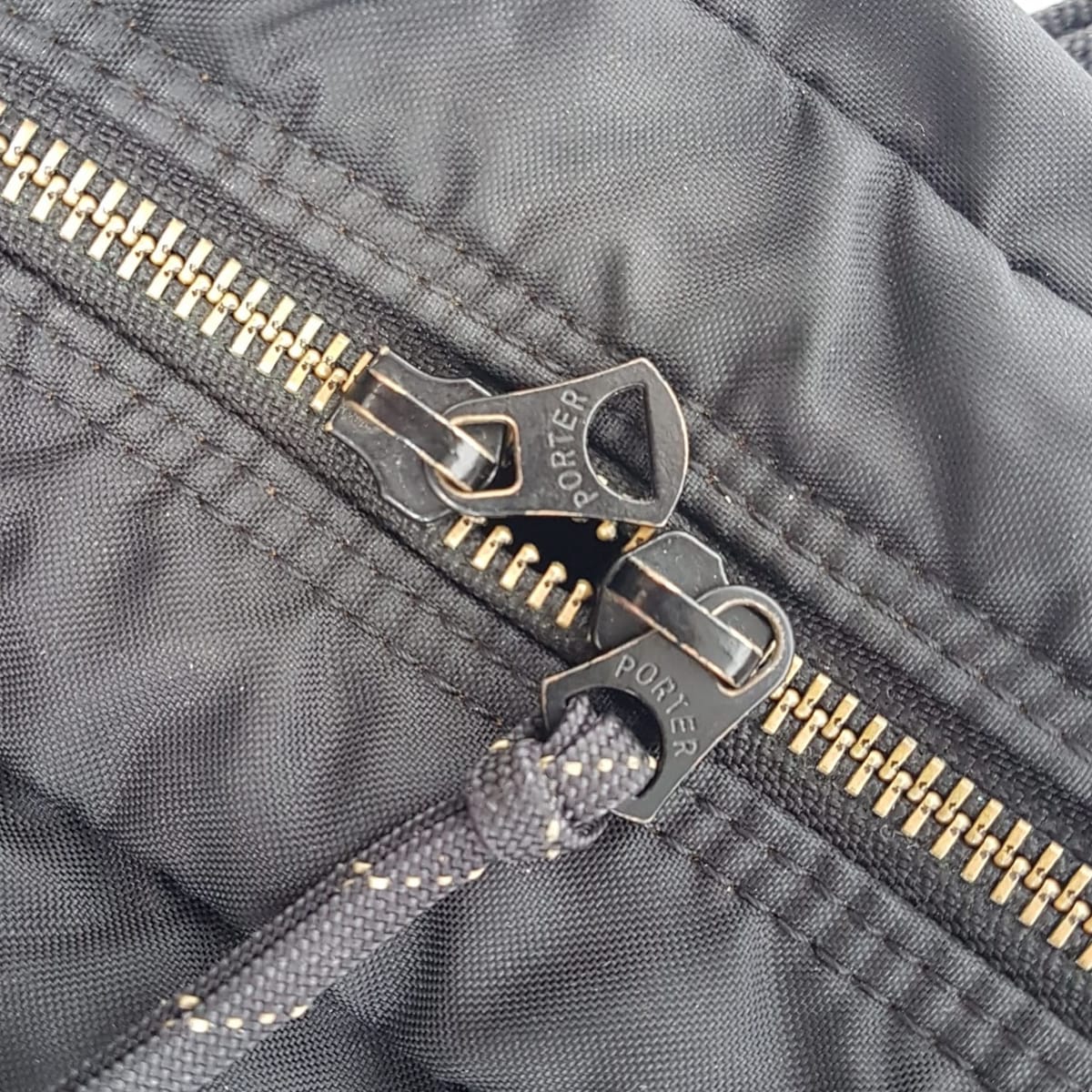 PORTER Original Porter International Crossbody Shoulder Bag, Luxury Black Nylon Bag, Cosmopolitan, Made in JAPAN, Sleek Design, Sling Bag, Travel Pack, Continental, Sophistication, Urban Style, Streetwise, Timeless Appeal, Pop Culture, Active Lifestyle, Everyday Fashion - Photo 6
