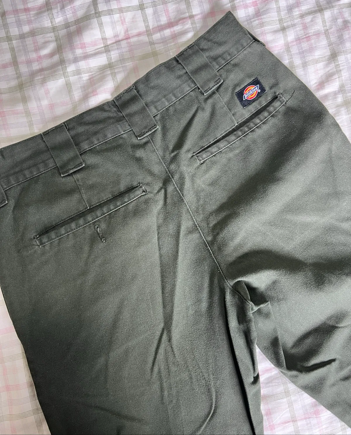 Dickies Dickies 872 Slim Fit Work Pants Olive Green - Photo 2
