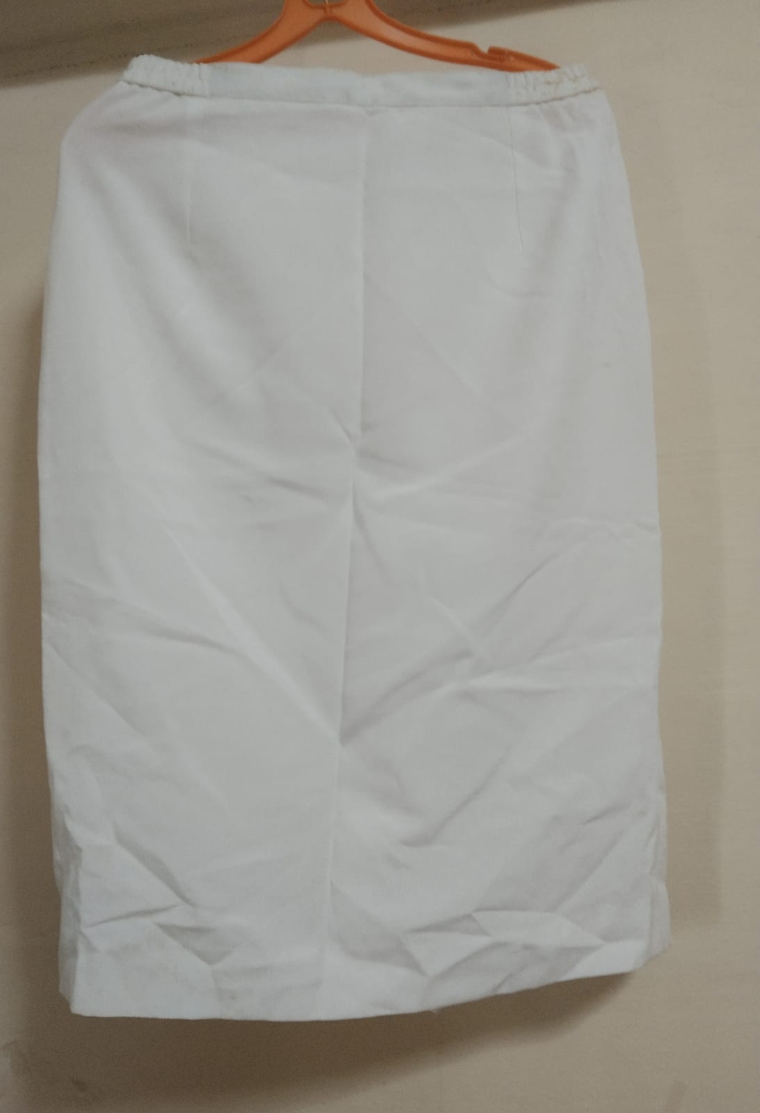 Classic White Pencil Skirt